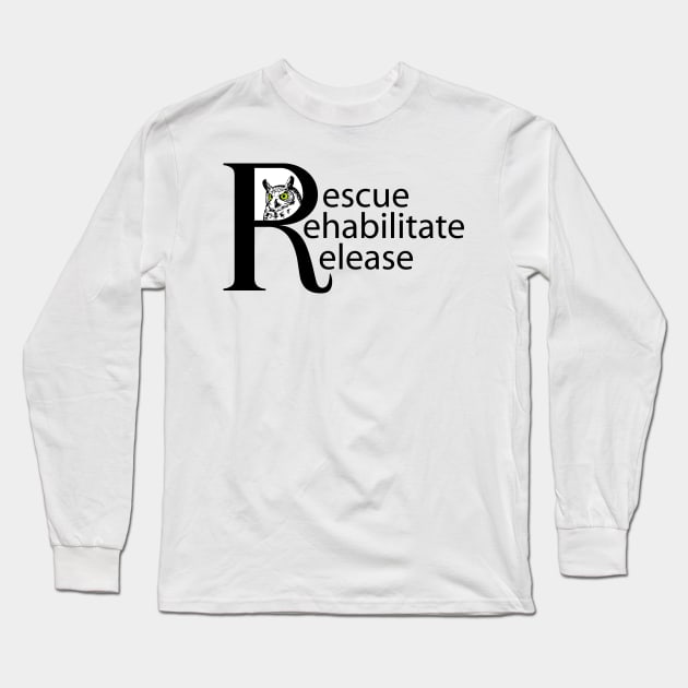 Wildlife Rehab Long Sleeve T-Shirt by Griffen